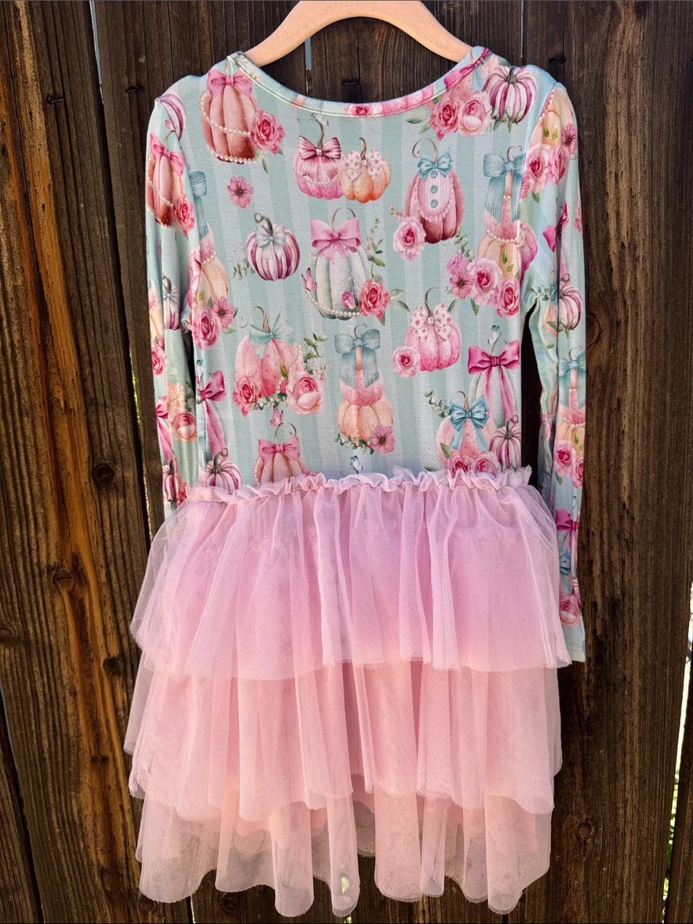 Posh Peanut Edie Long Sleeve Tulle Dress